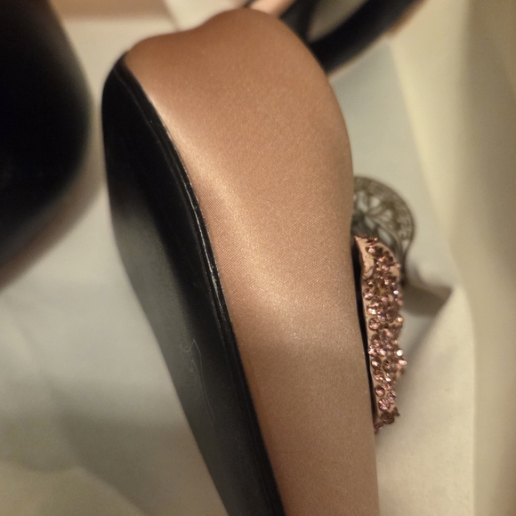 Versace Pink Embellished Medusa Women's Shoes - Brand NEW - Picture 7 of 13